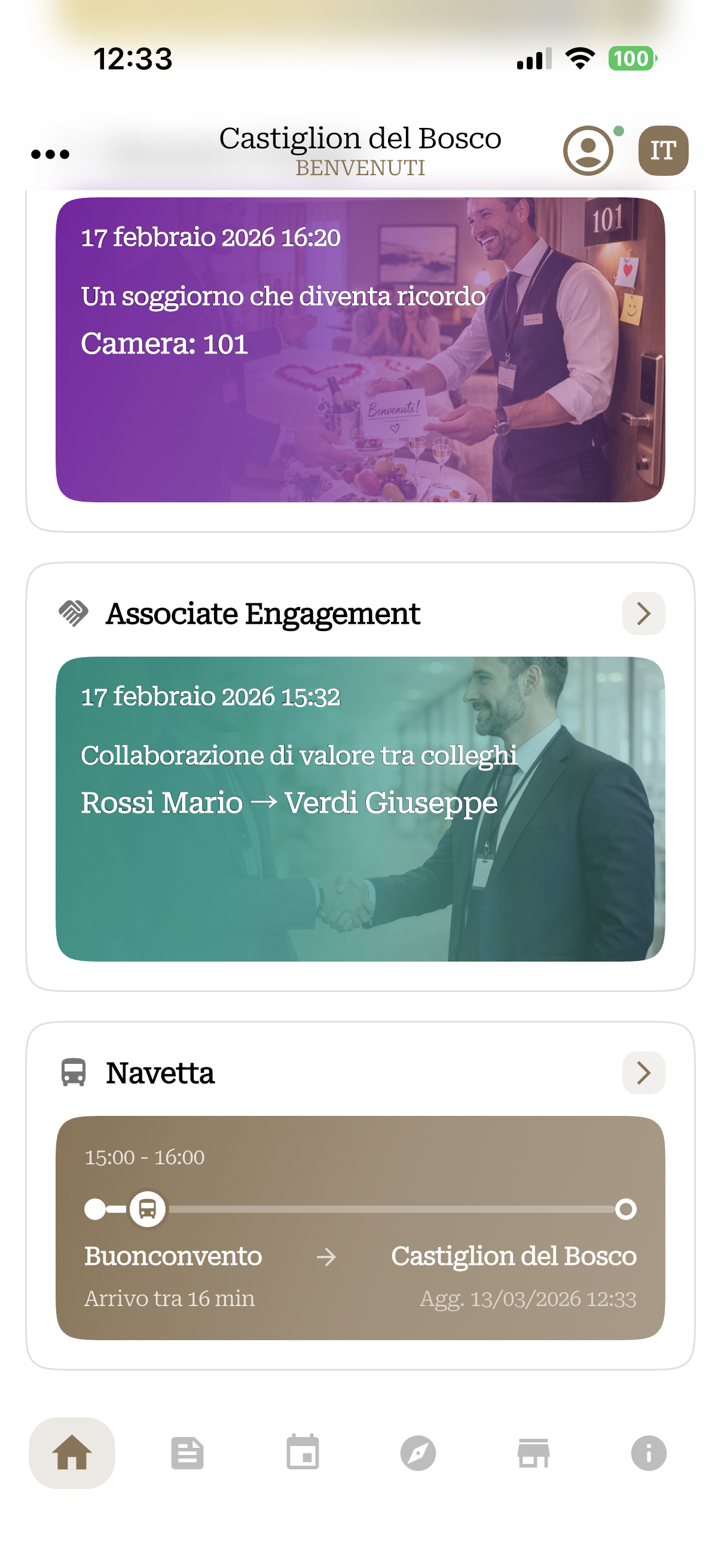 Noi CdB - Associate Engagement e Navetta